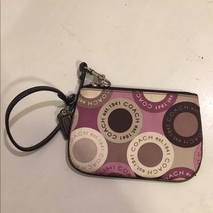 Coach wristlet